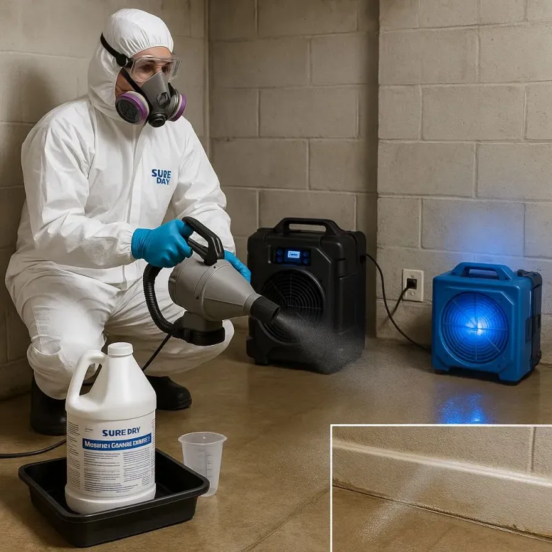 Sanitization and Odor Removal process in Spring Grove, MN