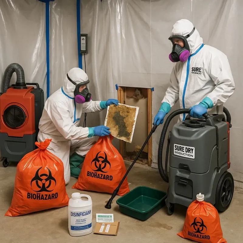 Contaminated Water Handling Protocols process in Spring Grove, MN